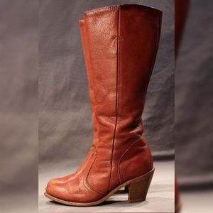 Vintage DEXTER Leather Boots, Lady's US 6, Western